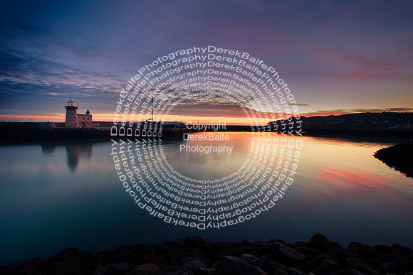 Dawn braking in the Harbour