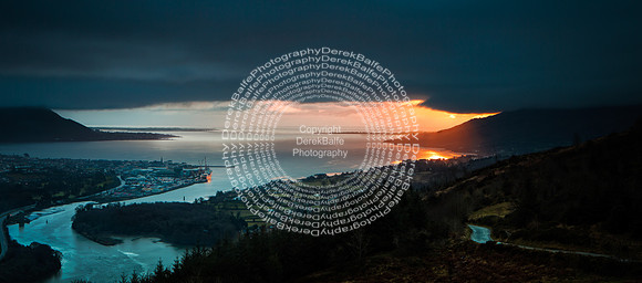 Carlingford Lough from Flagstaff